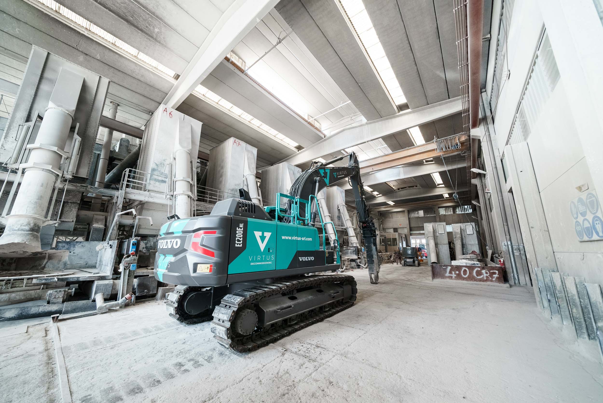 decommissioning impianto di produzione