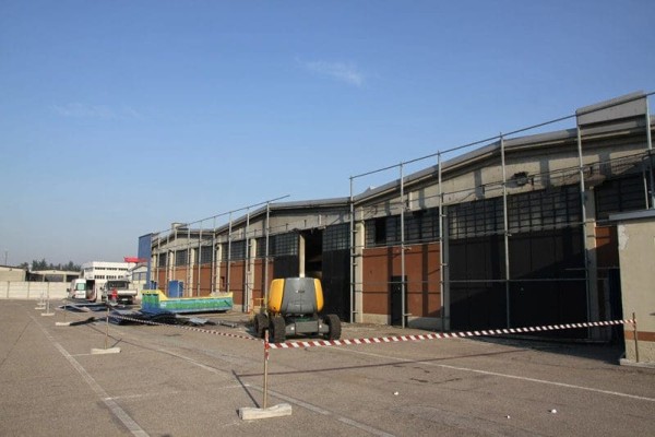 Durante i lavori di smontaggio