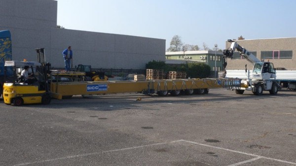 FASI DI CARICO DEL CARROPONTE