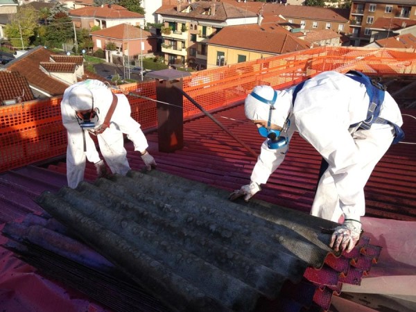 SMALTIMENTO ETERNIT MONZA