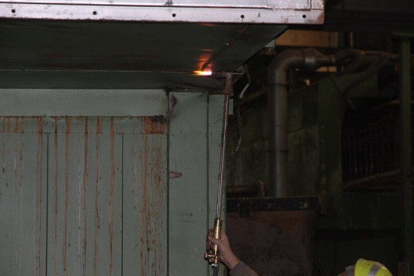 demolizione impianto