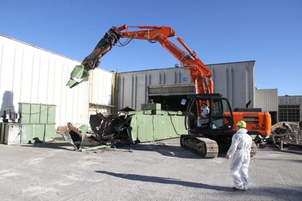 demolizione impianto