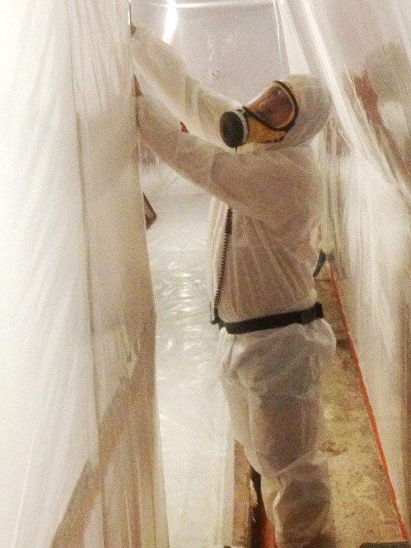 Allestimento area confinata statico dinamica