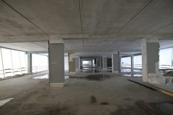 Area confinata e bonificata da lana di roccia (FAV)