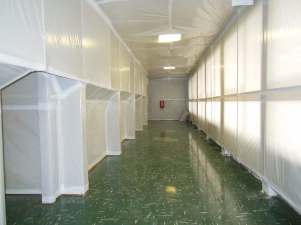 Bonifica pavimentazione e colla con presenza di amianto