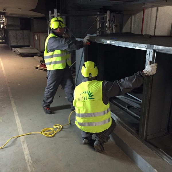 Demolizione Impianti trattamento aria Inghilterra