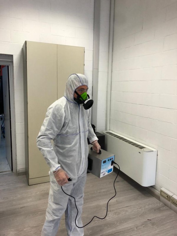 sanificazione ambientale