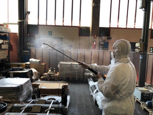 Sanificazione certificata Virtus srl