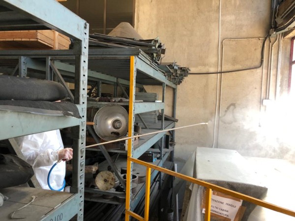 Sanificazione certificata Virtus srl