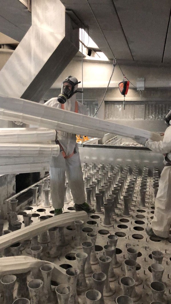 Decommissioning di un stabilimento di produzione ossido di zinco