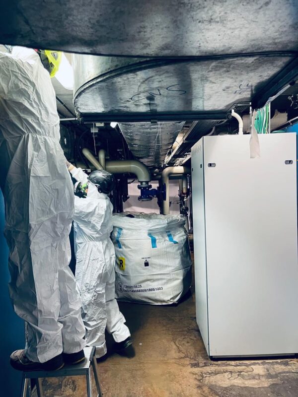decommissioning di reparti farmaceutici in stabilimento attivo