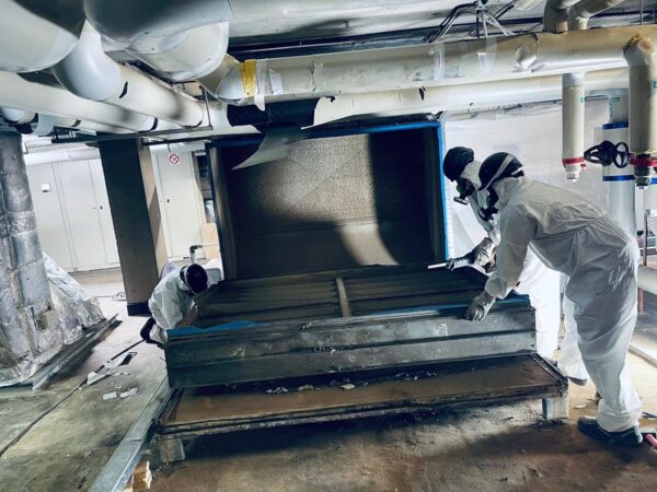 decommissioning di reparti farmaceutici in stabilimento attivo
