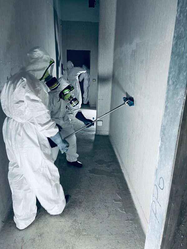 decommissioning di reparti farmaceutici in stabilimento attivo